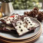 Irresistible Melted Snowman Chocolate Bark