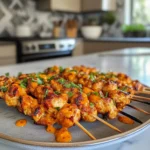 Smoky Chipotle Bang Bang Chicken Skewers