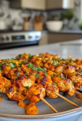 Smoky Chipotle Bang Bang Chicken Skewers