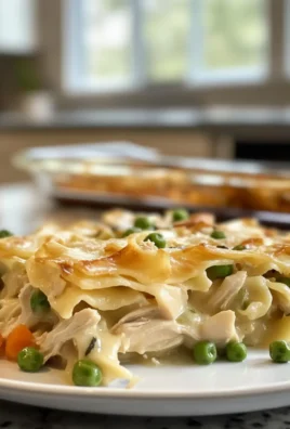 Comforting Chicken Pot Pie Noodles