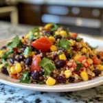 Vibrant Sweet Corn and Black Bean Quinoa Salad