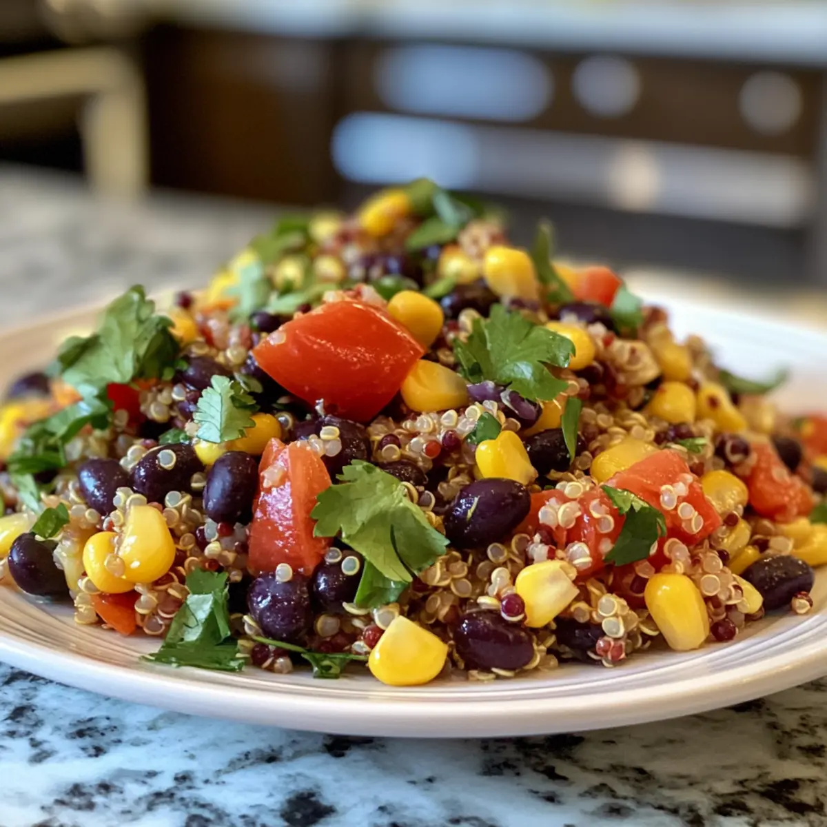Vibrant Sweet Corn and Black Bean Quinoa Salad