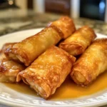 Crispy Apple Pie Egg Rolls