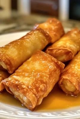 Crispy Apple Pie Egg Rolls