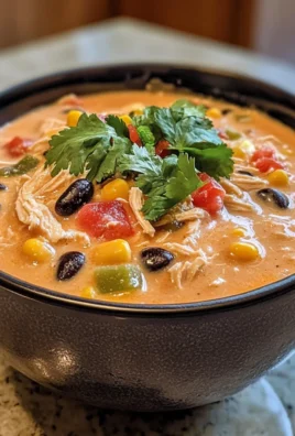 Rich Creamy Chicken Taco Soup