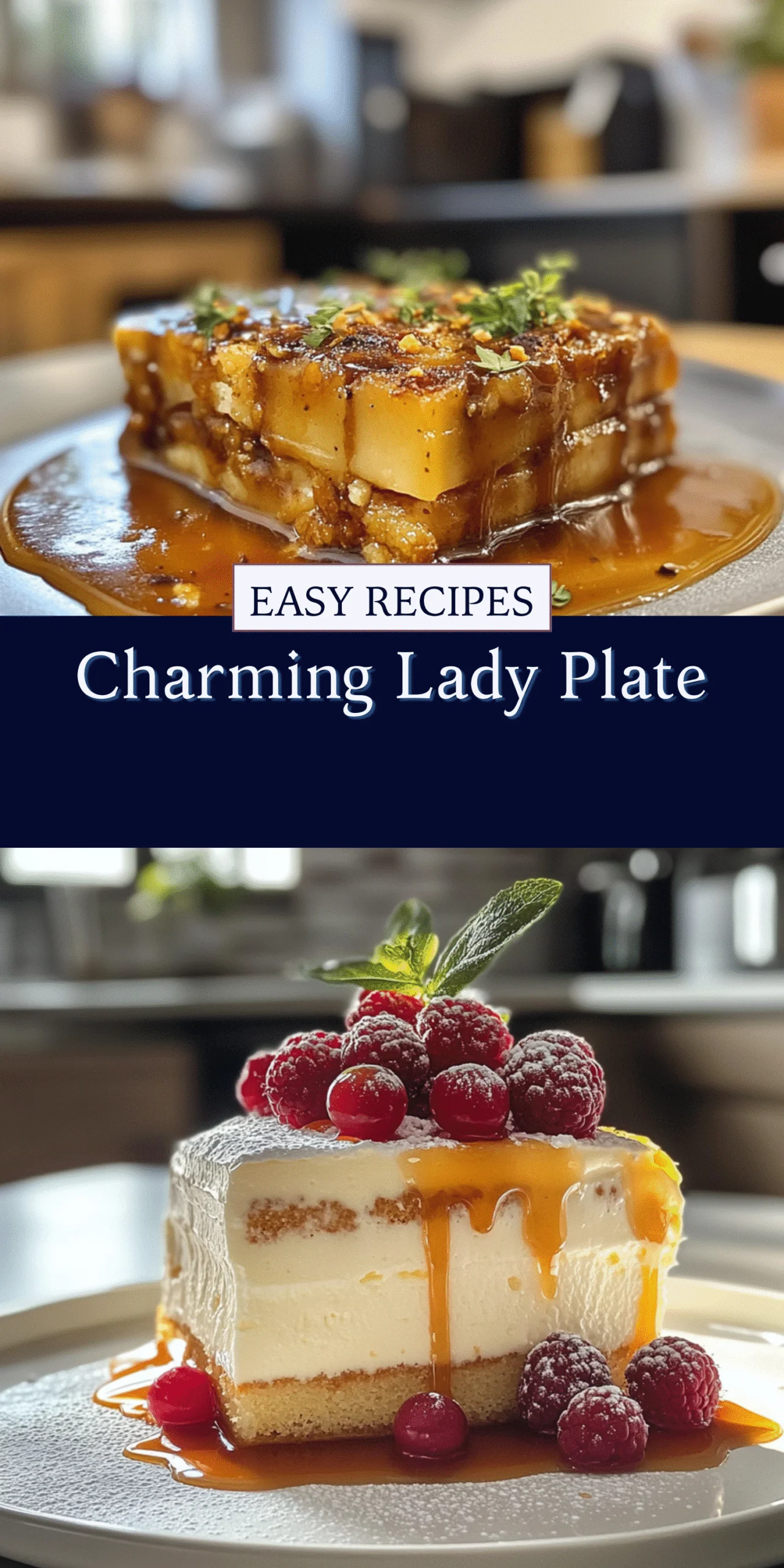 Charming Lady Plate
