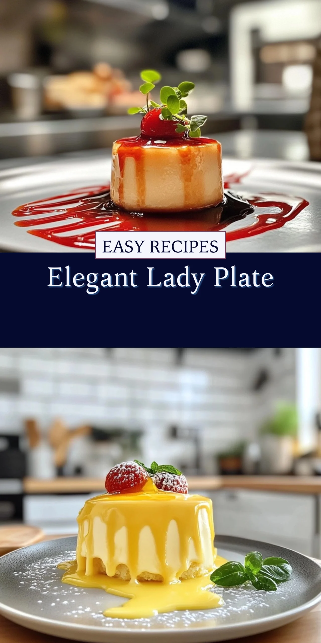 Elegant Lady Plate