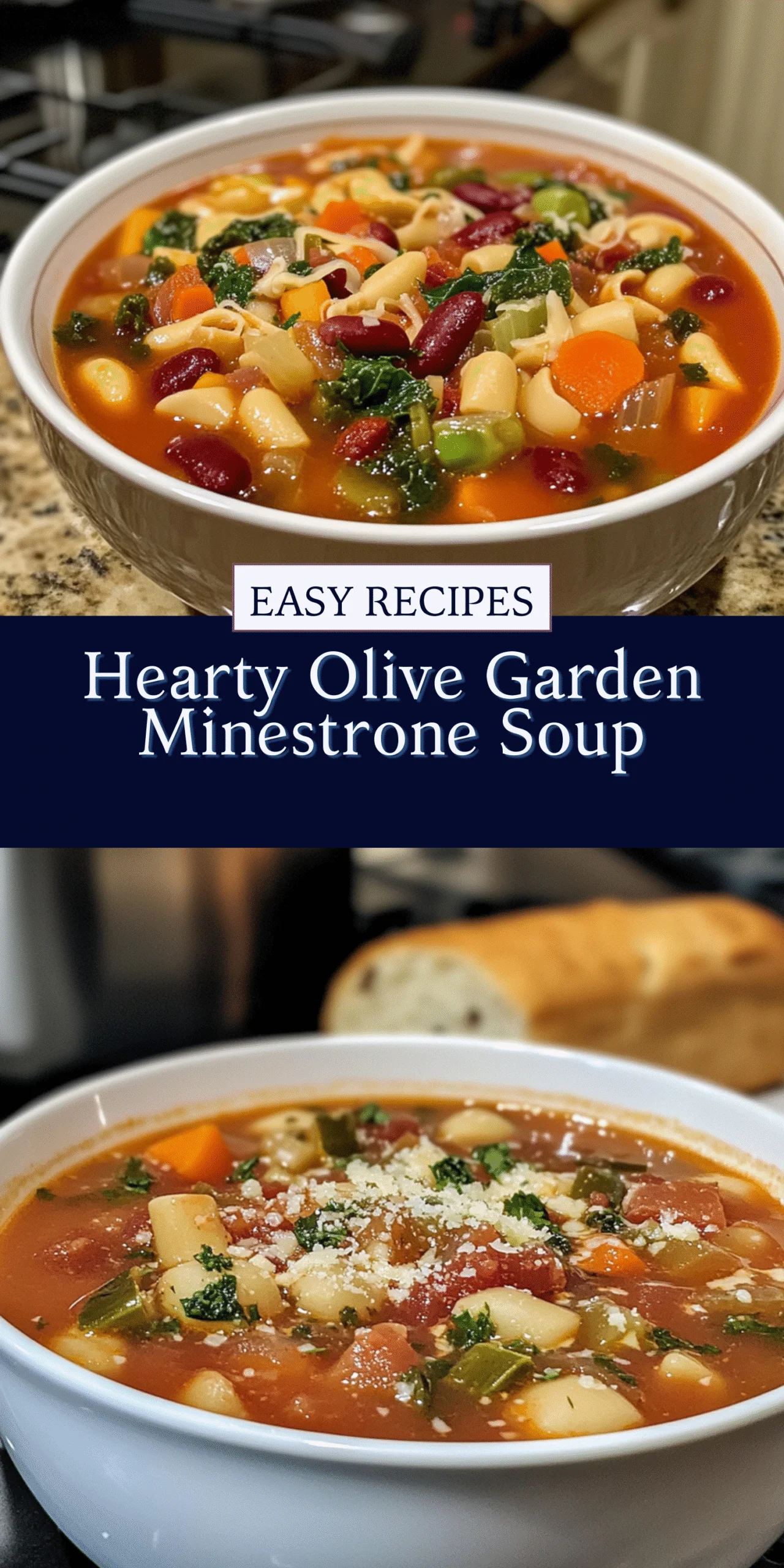 Hearty Olive Garden Minestrone Soup