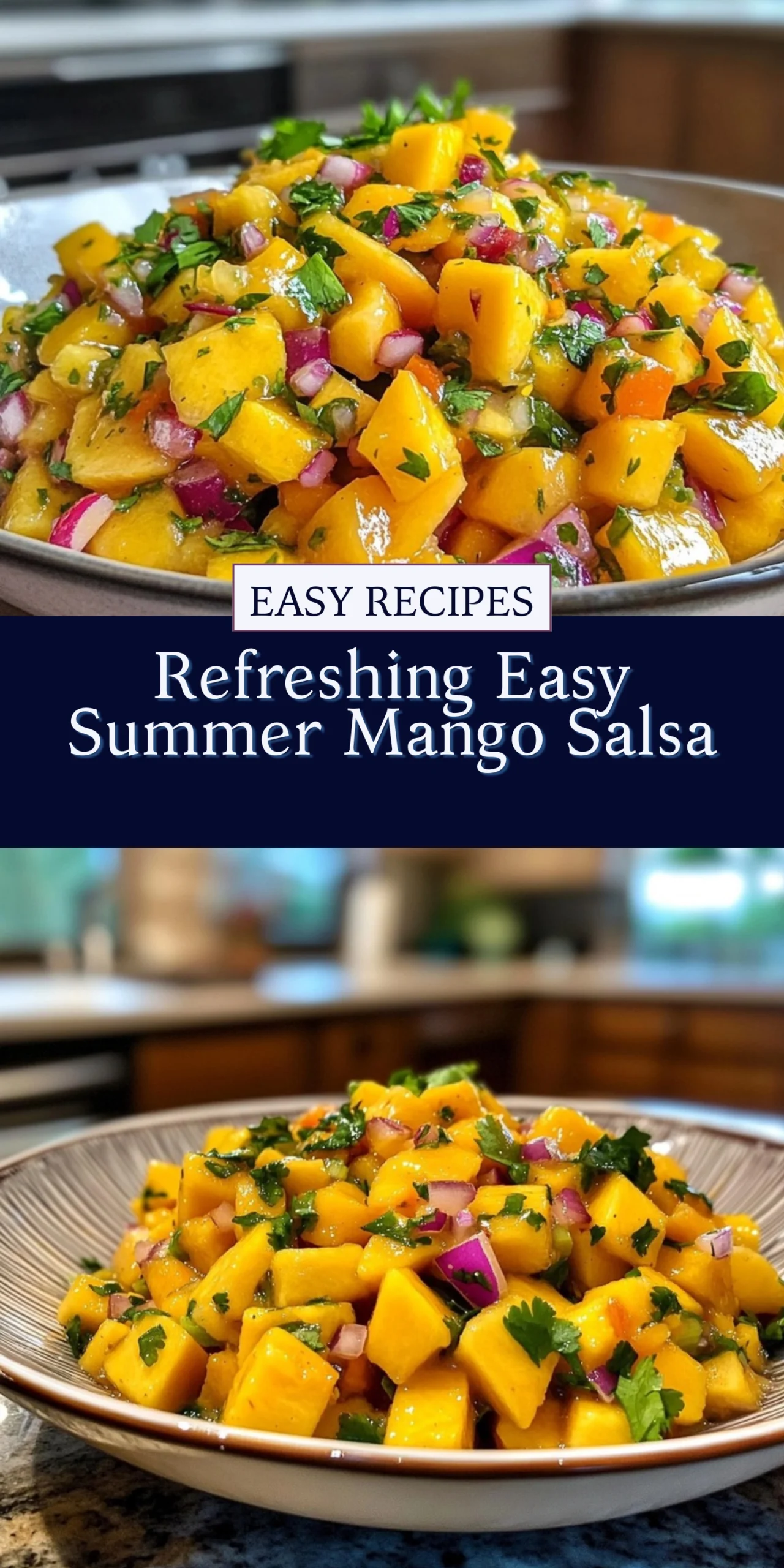 Refreshing Easy Summer Mango Salsa