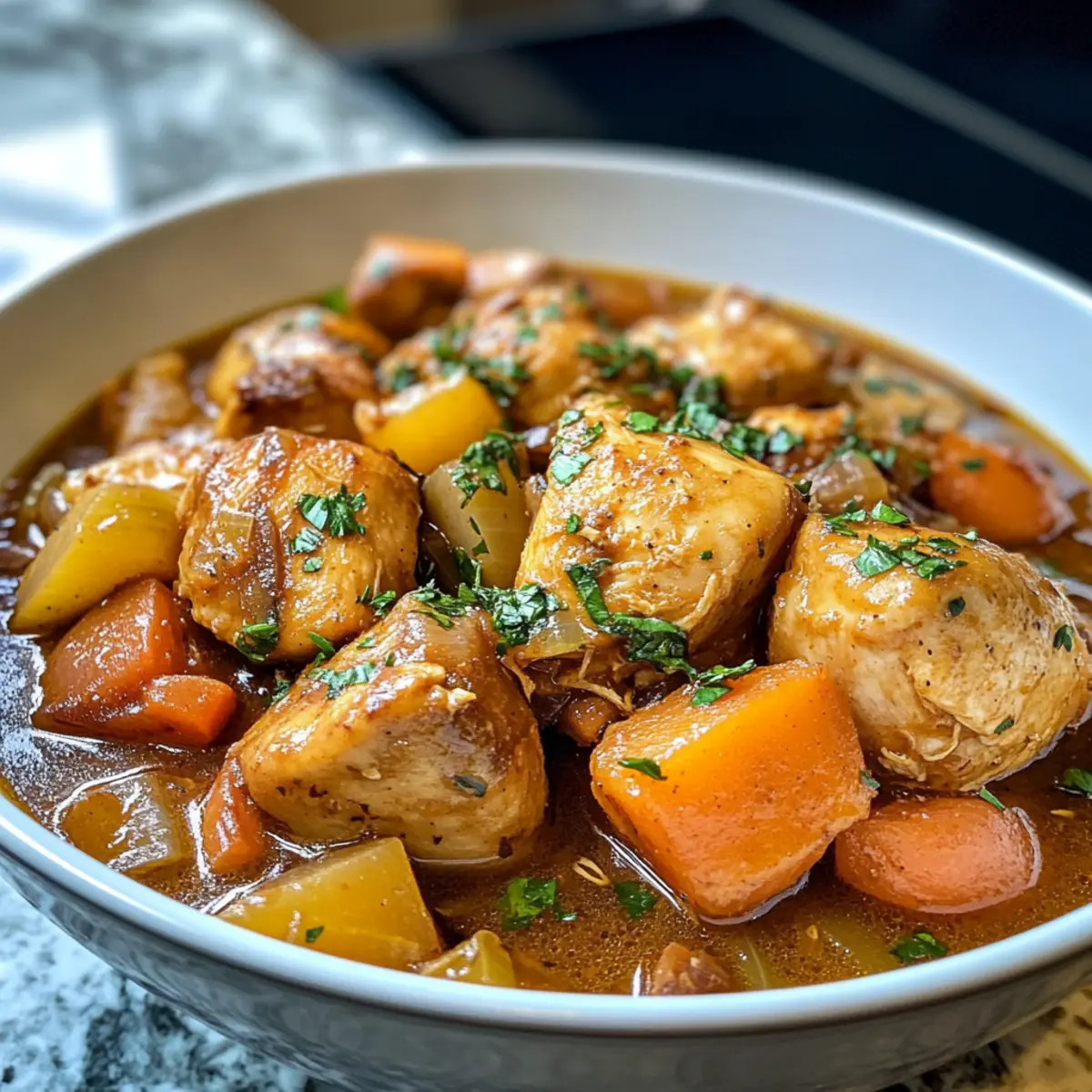 Savory Instant Pot Chicken Stew