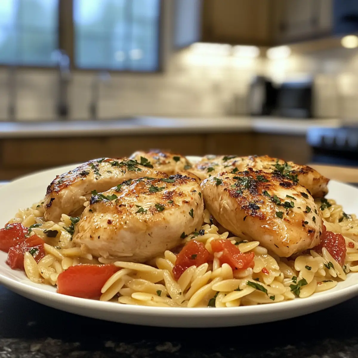 Irresistible Marry Me Chicken Orzo