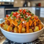 Loaded Potato Taco Bowl