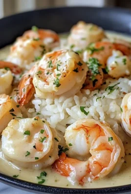 Creamy Garlic Butter Shrimp with Rice: A Quick and Comforting One-Pan Meal