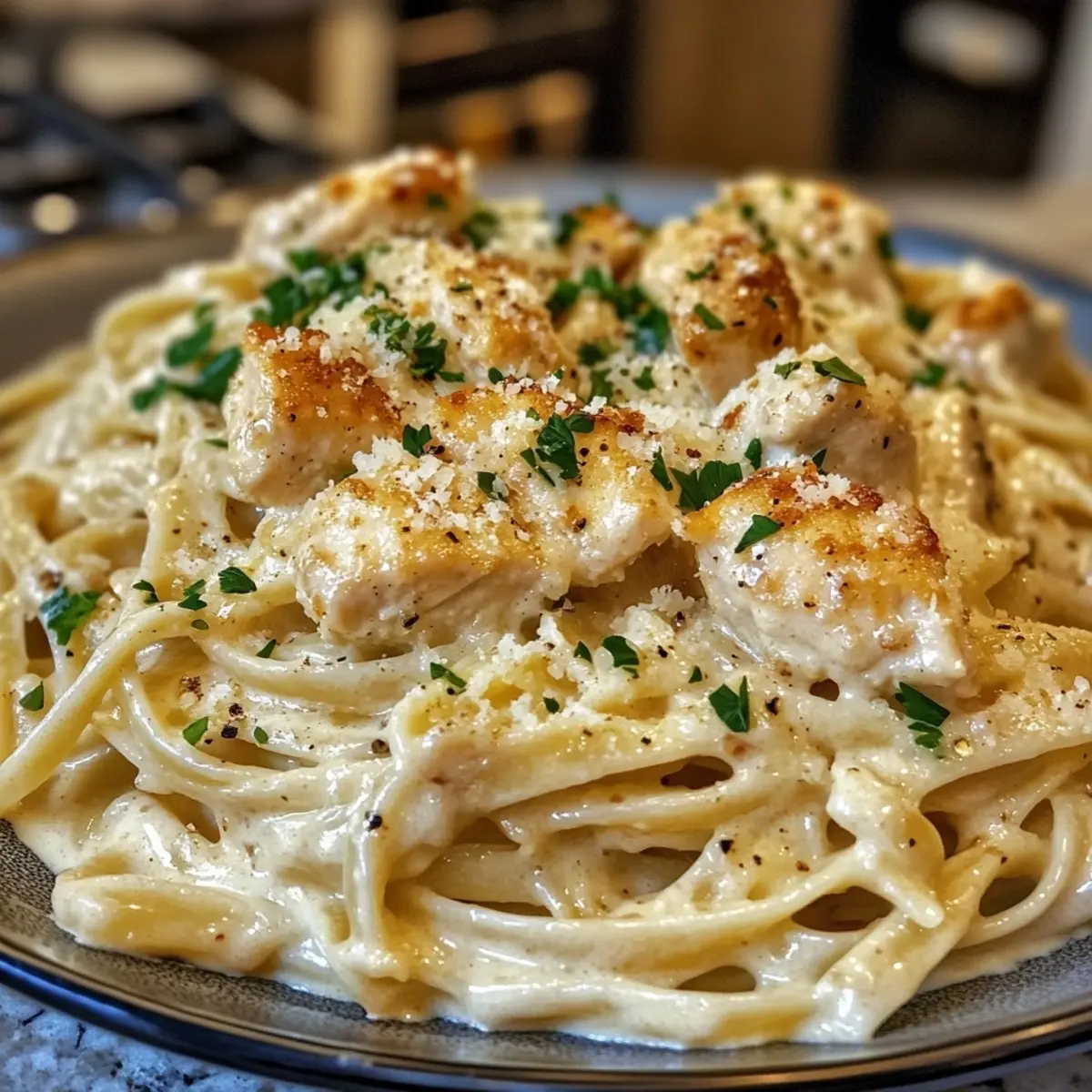 Creamy Garlic Parmesan Chicken Pasta (30-Minute Recipe!)