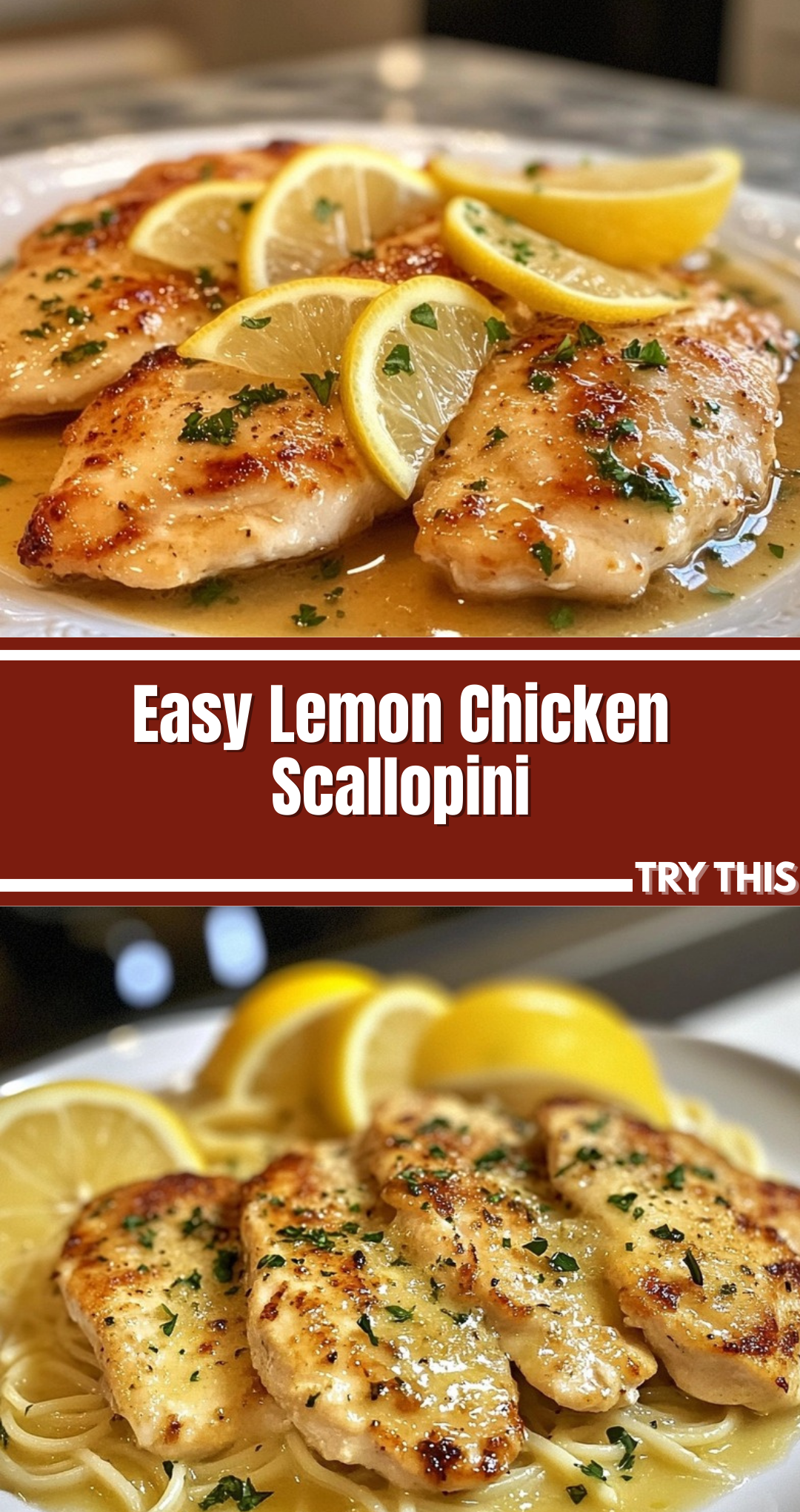 Easy Lemon Chicken Scallopini