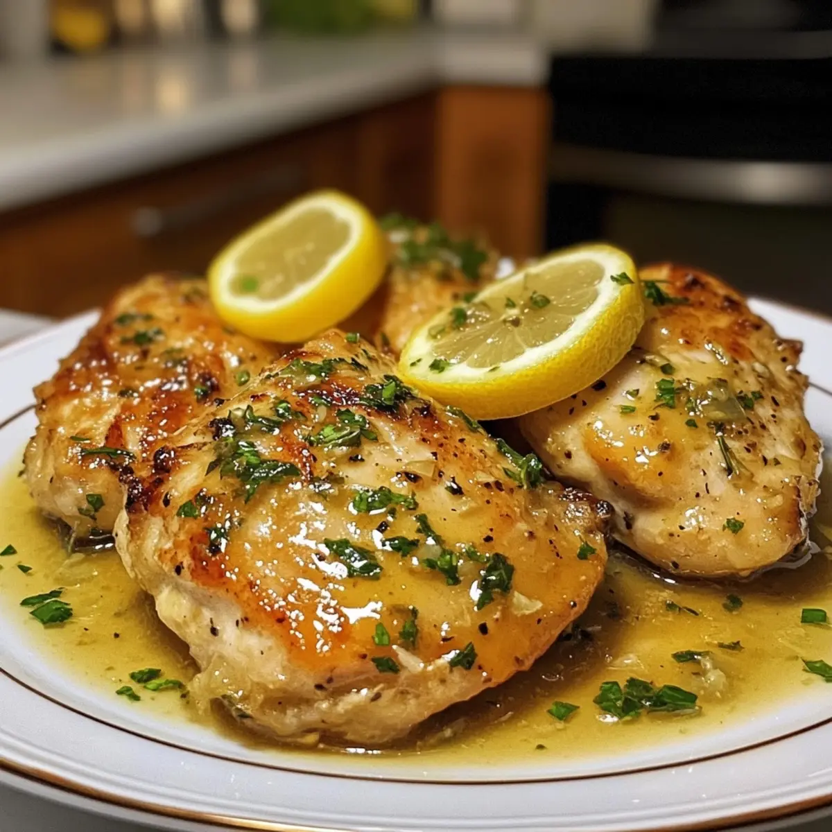 Lemon Garlic Chicken 🍋