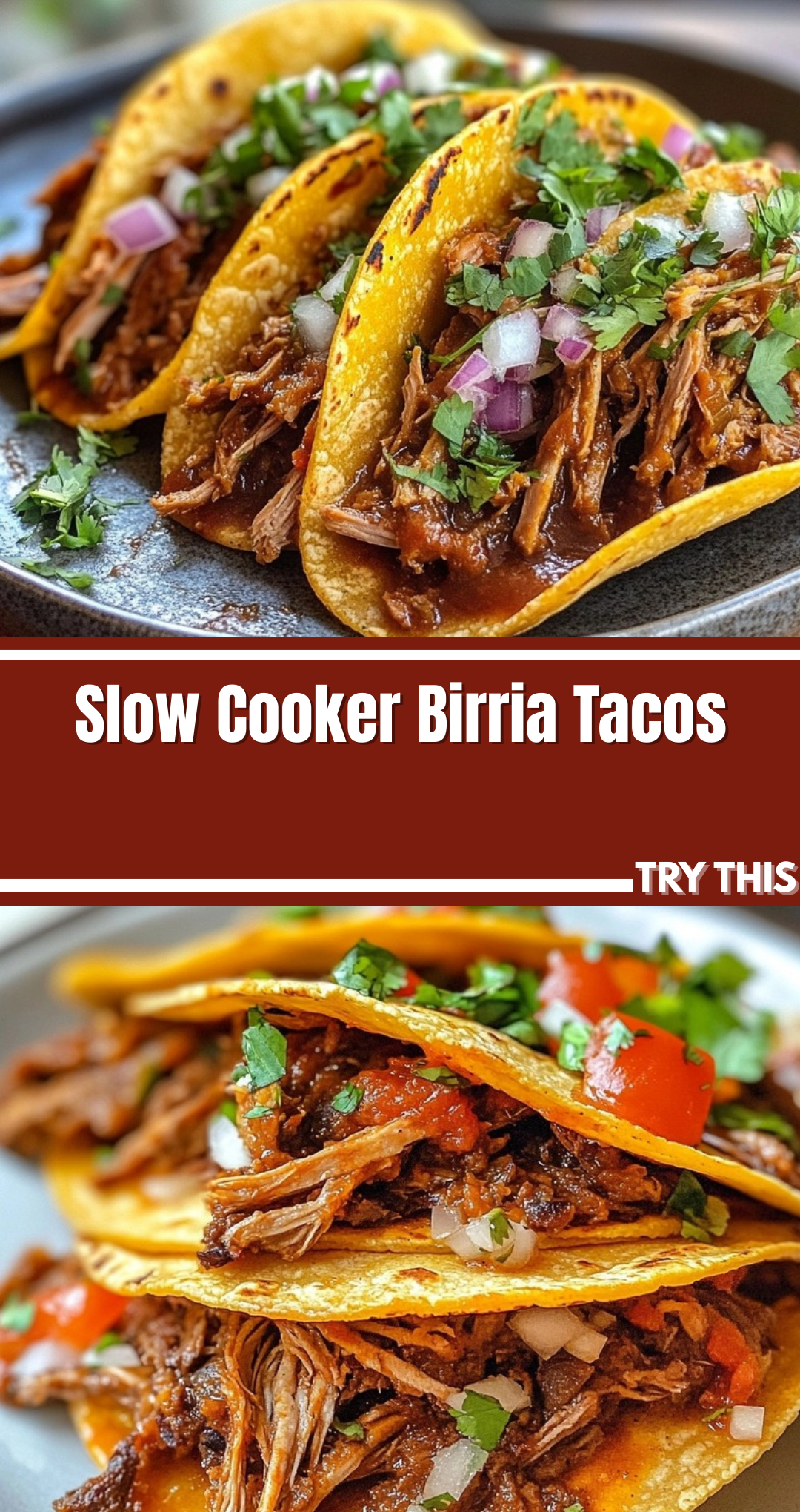 Slow Cooker Birria Tacos